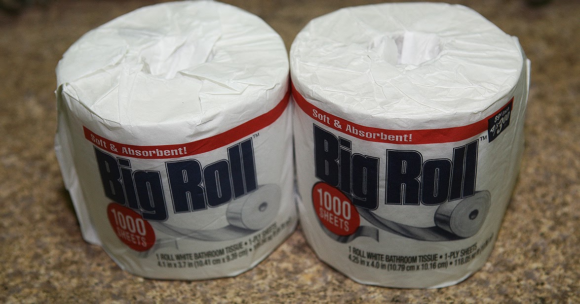 The Blog About Stuff™ Shrink Ray Walgreen's Big Roll Toilet Paper