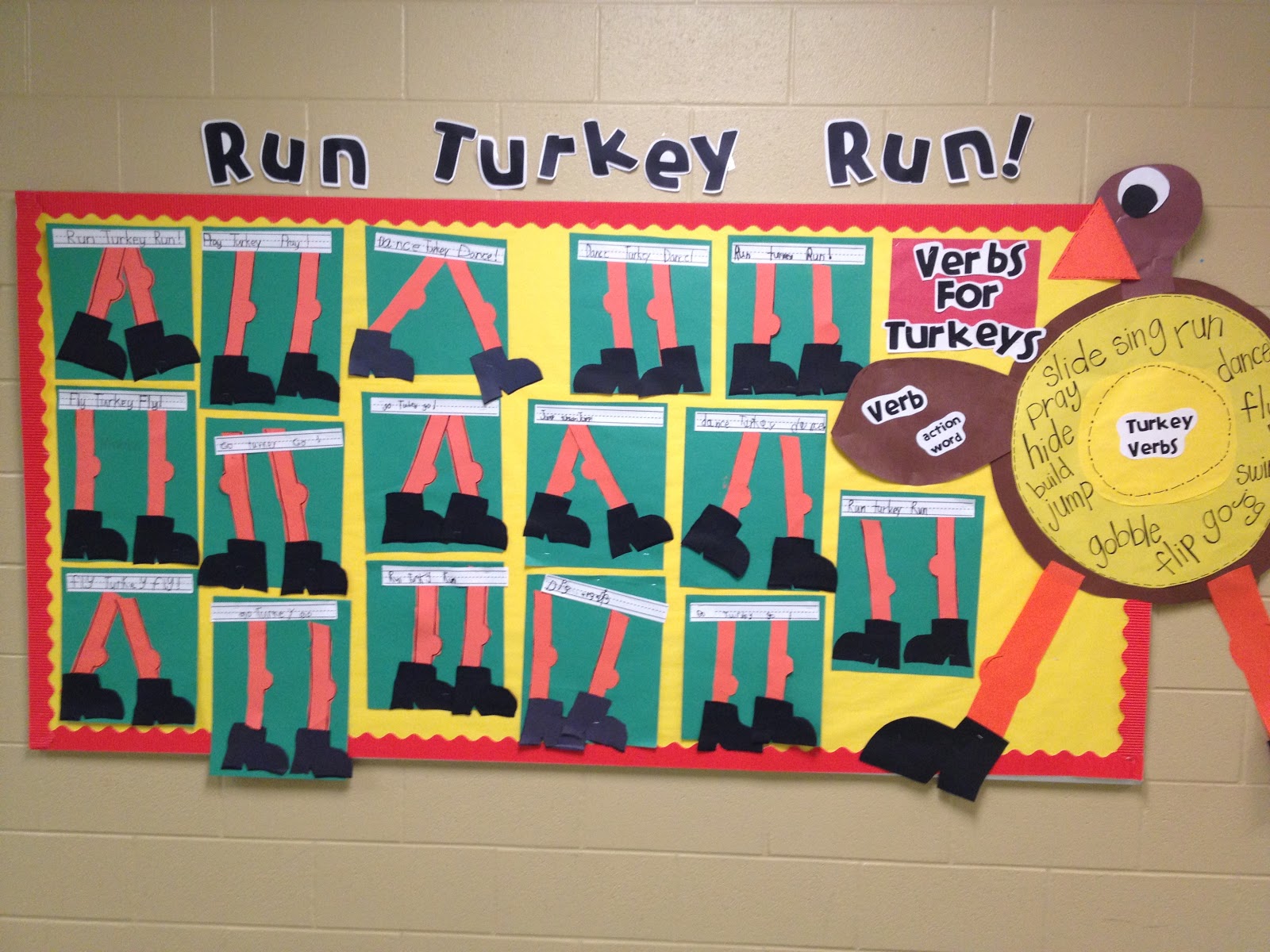 Tunstall's Teaching Tidbits Run Turkey Run!