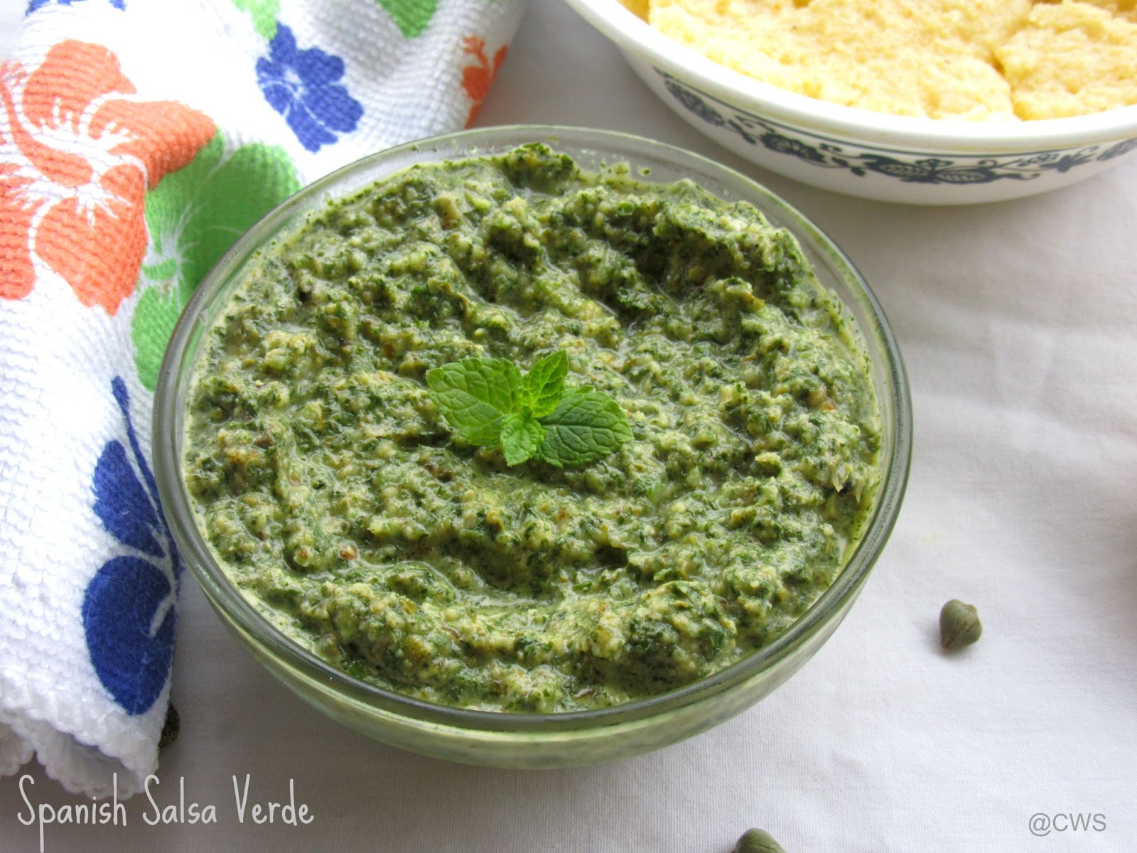 Spanish Salsa Verde Cooking With Sapana