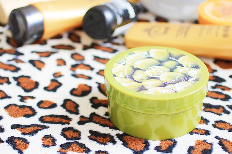 the body shop olive body butter