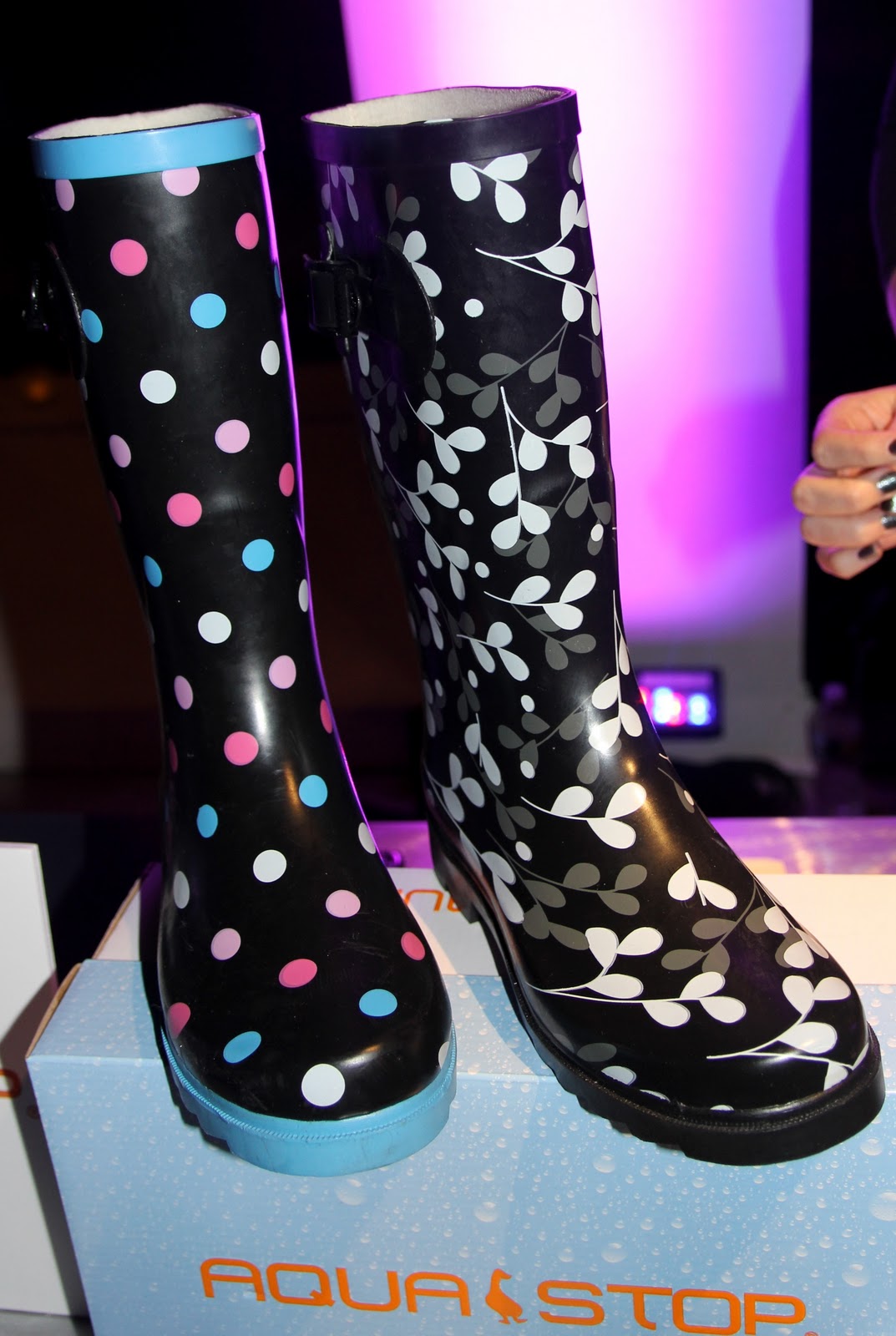 aqua stop rain boots