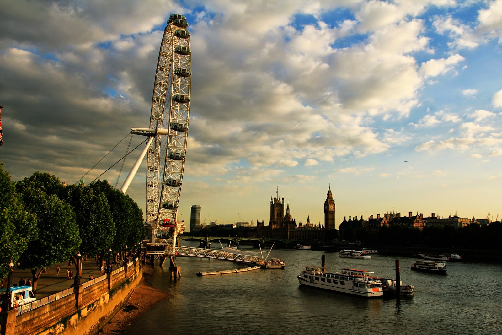 London Eye Big Ben