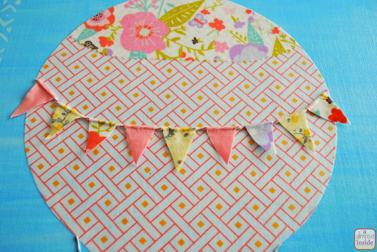 Fabric Applique' Art A Glimpse Inside