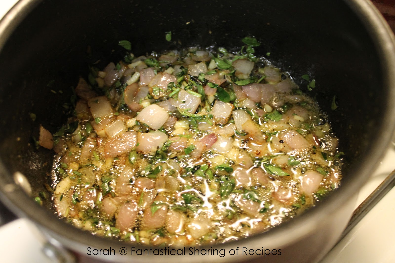Fantastical Sharing of Recipes Basil & Garlic Butter Pasta