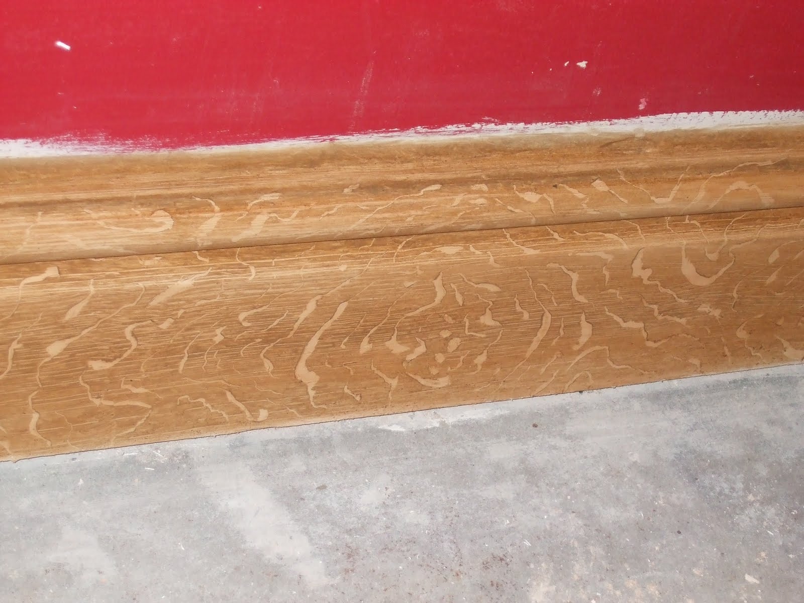 i D L Painting Wood grain effects