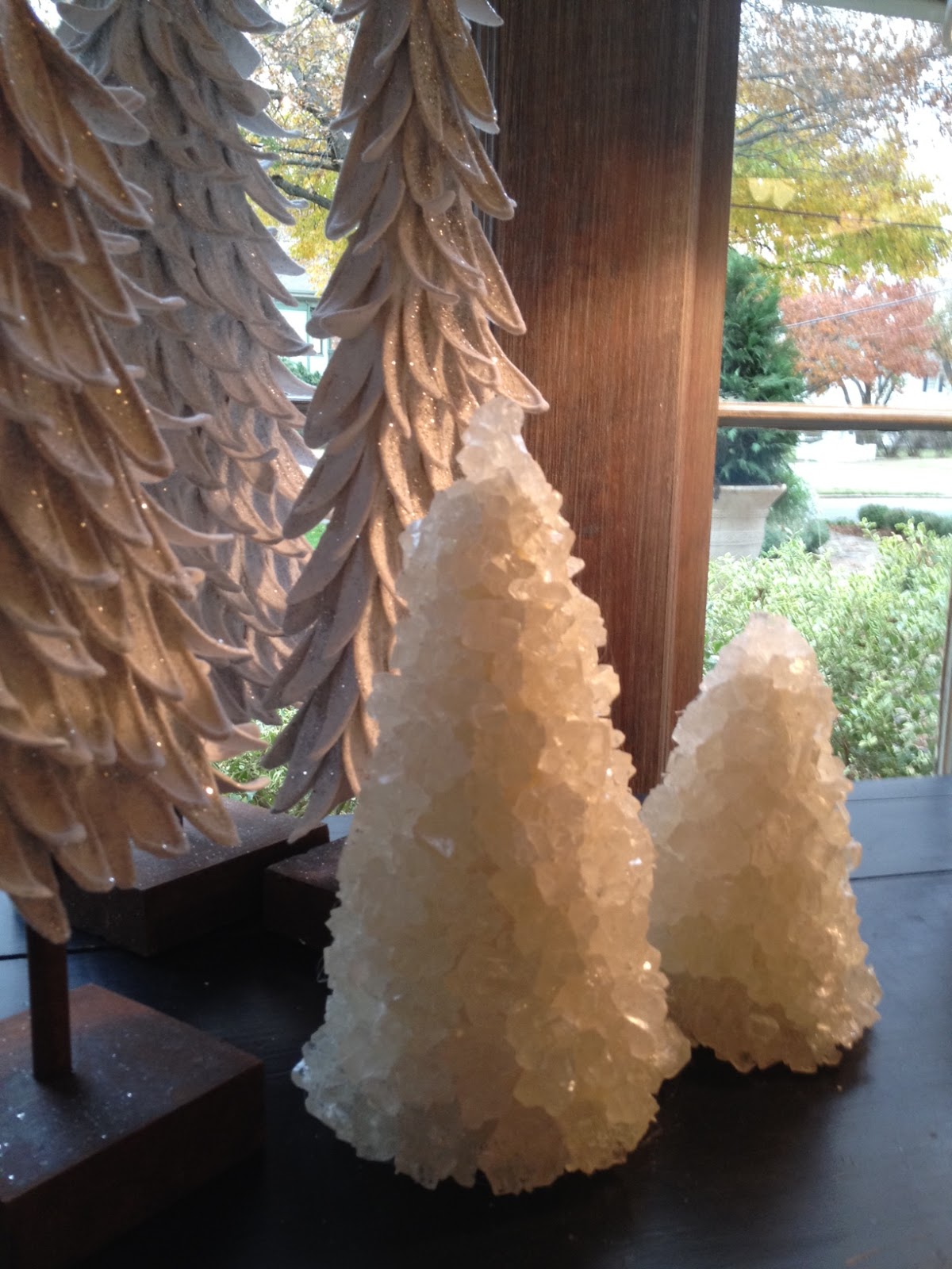 You Could Make That ROCK CANDY CHRISTMAS TREES
