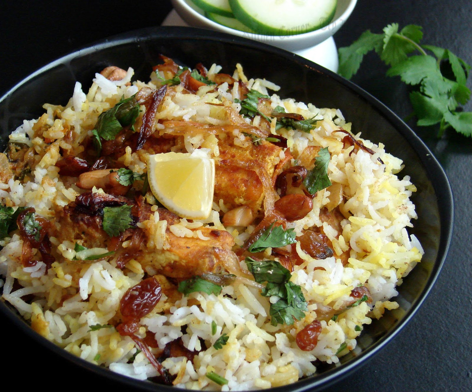 Fish Biryani ( Salmon Fish)