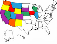 States Visited by RV