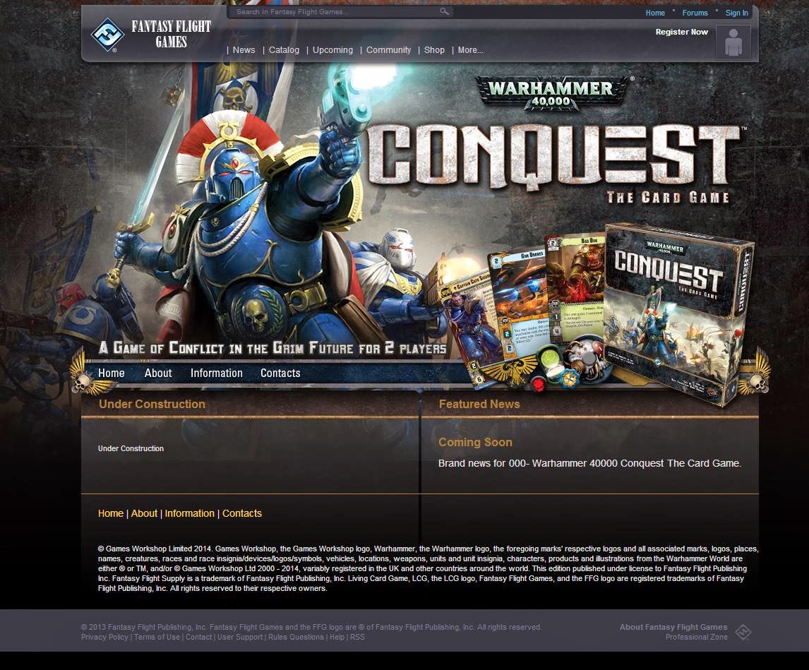 Warhammer 40,000 Conquest Card Game
