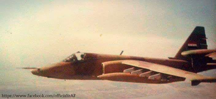 L'ancienne Armée de l'Air Irakienne IRAK+SU-25+AIRE