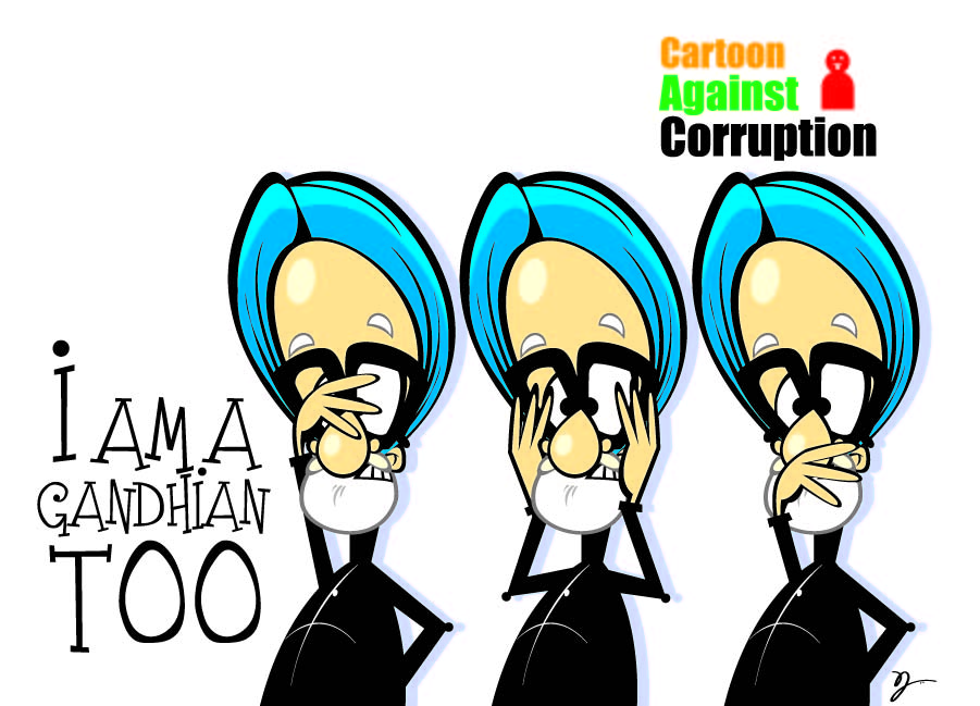 The Pangs of Disgruntled Indian: Cartoons on Corruption