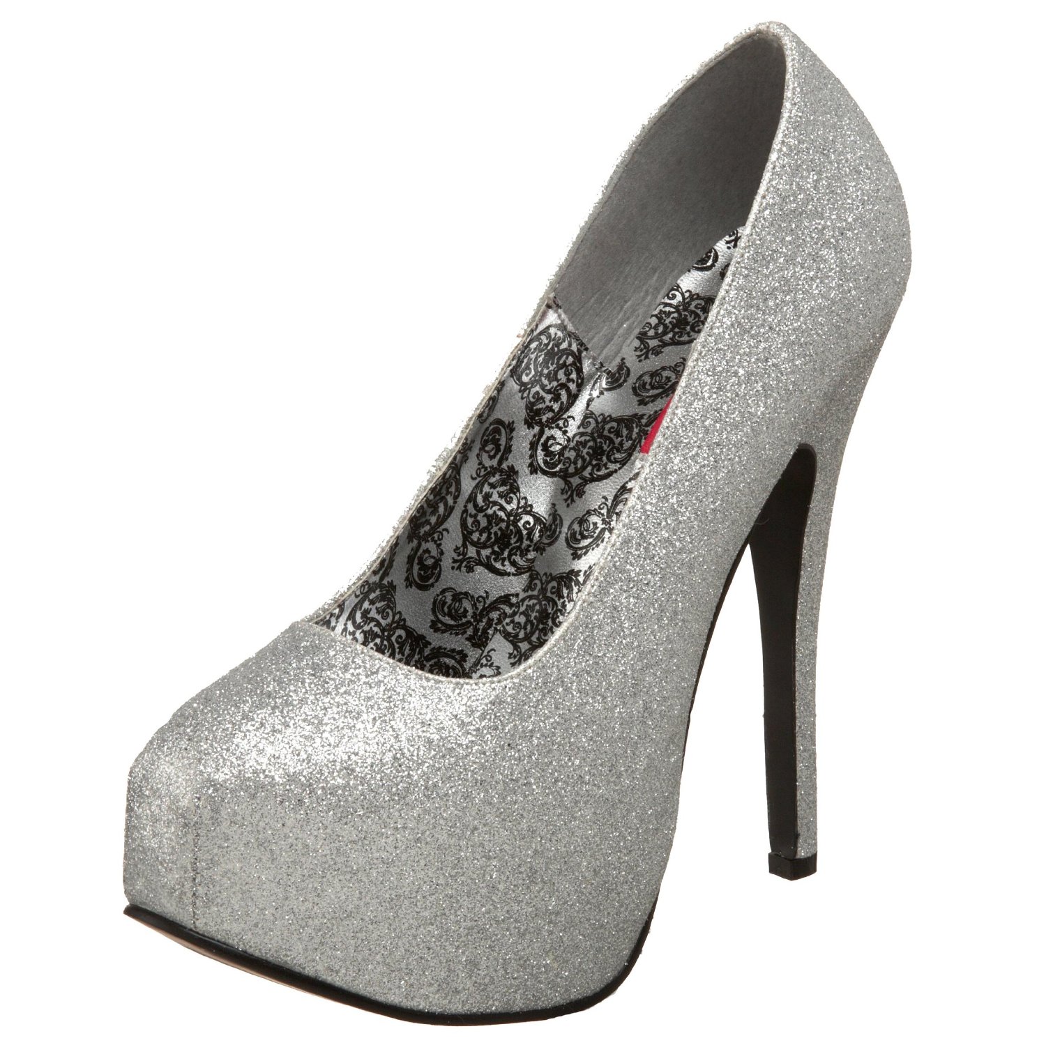 teez high heel pumps golden glitter sparkly high heel shoes