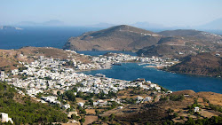 Baie de La Skala à Patmos