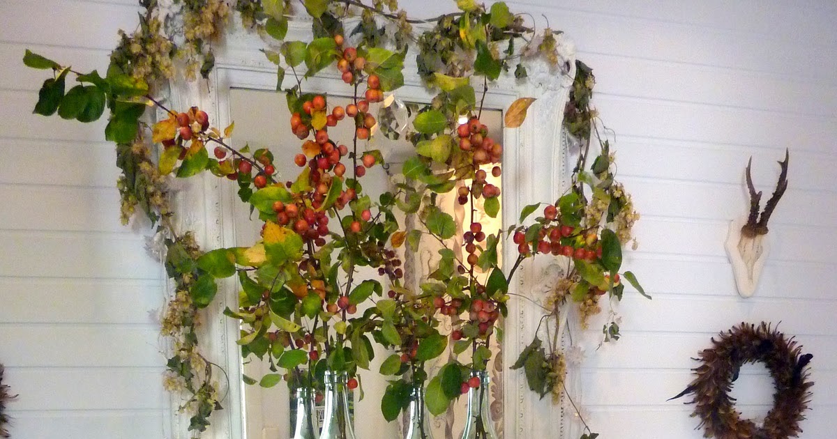 Frau Wundertütchen: HERBSTDEKORATION AUF DEM KAMIN