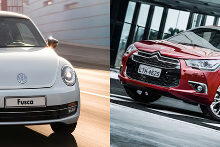 COMPARATIVO - CITROËN DS4 x VOLKSWAGEN FUSCA