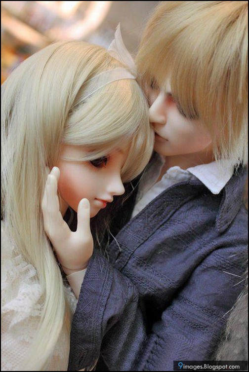 9 Images: couple, cute, doll, kiss