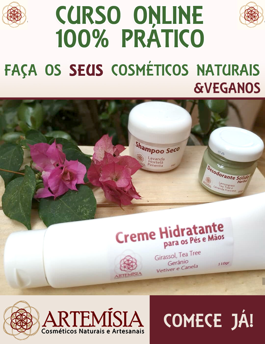 FAÇA SEUS PRÓPRIOS COSMÉTICOS!