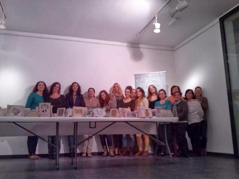 CURSO PINTURA DECORATIVA EL TALLER DE CAYETANA EN AGUILAR FRA. PARA LA DIPUTACIÓN DE CÓRDOBA