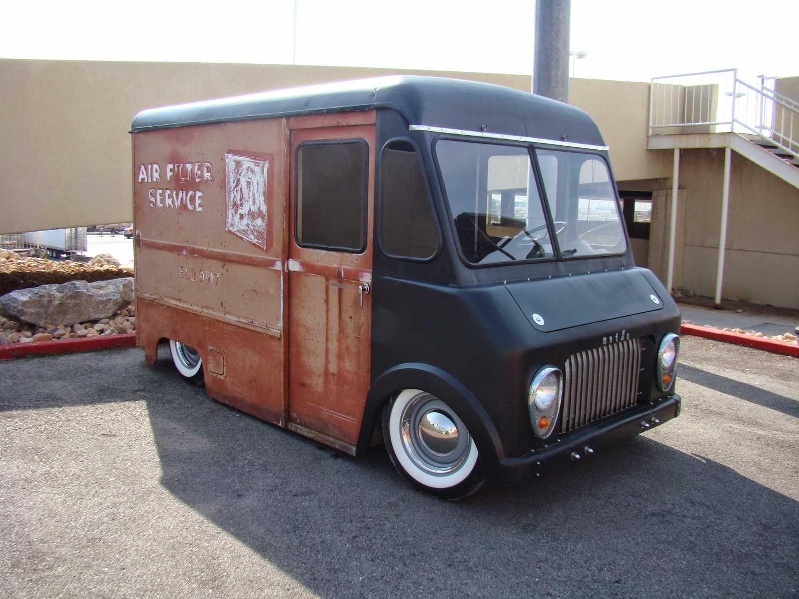 The World of JEK Custom Bread Trucks/ Delivery Vans At Bonneville