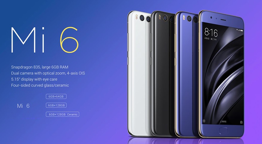 Xiaomi MI 6 recibe versión MIUI V8.2.26.0