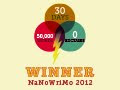 NaNoWriMo Winner 2012