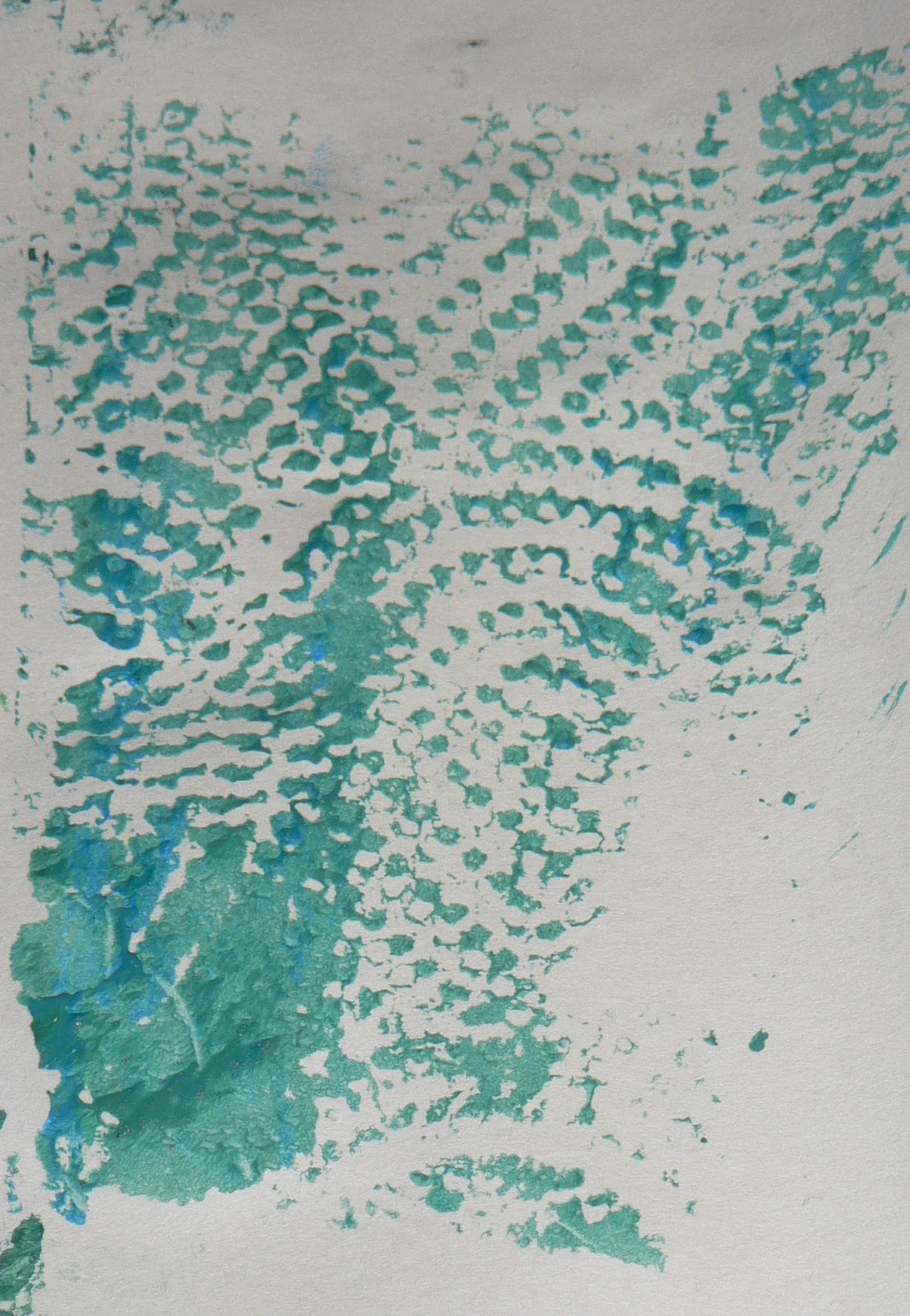 Mama Pea Pod {Paper Towel Painting}