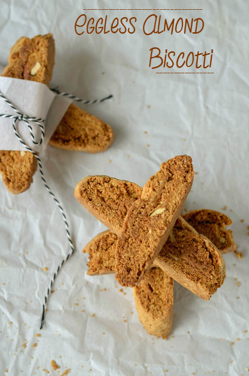Eggless Almond Biscotti Nalini'sKitchen