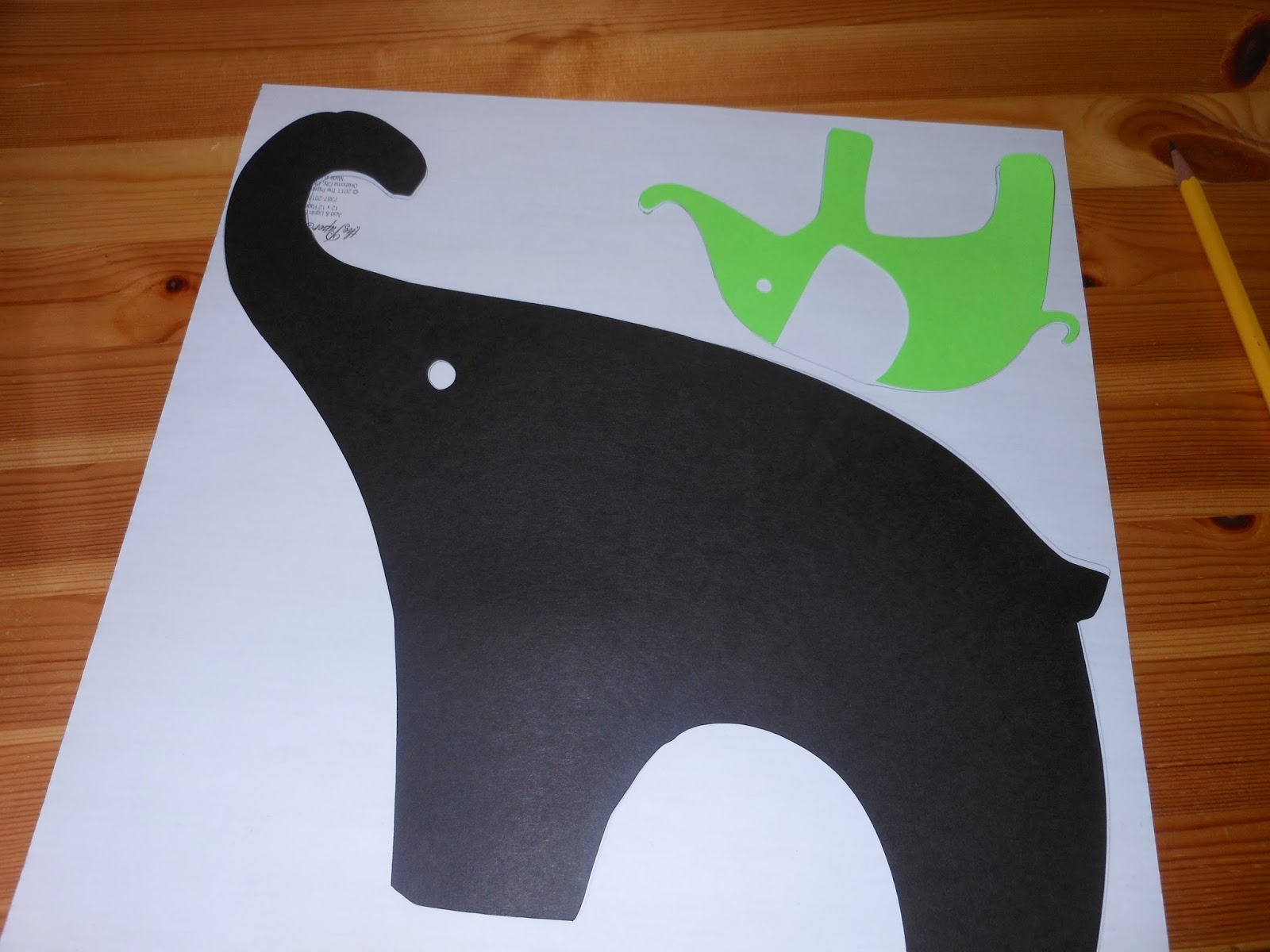 Imperfect & Fabulous: DIY Elephant Nursery Art