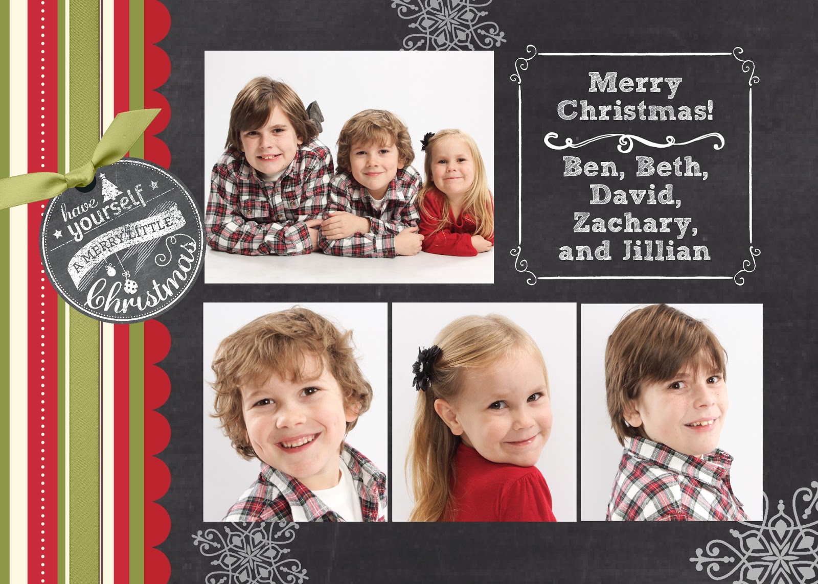 Beth&#039;s Digital Cuts!: Christmas Postcard