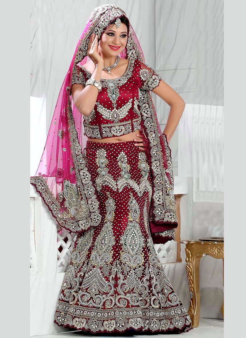 Fish Cut Lehenga Collection 20132014 Bridal Wear Lehenga Designs Indian FishTail Lehenga
