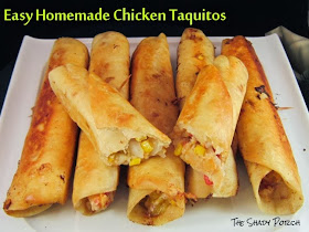 Easy Homemade Chicken Taquitos