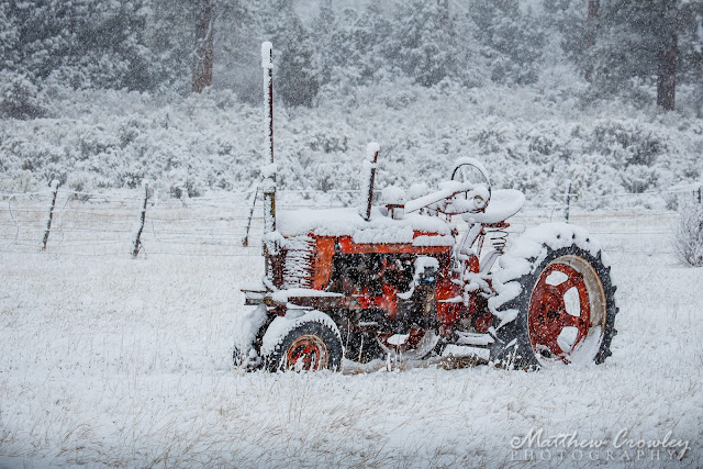 Snowy Tractor