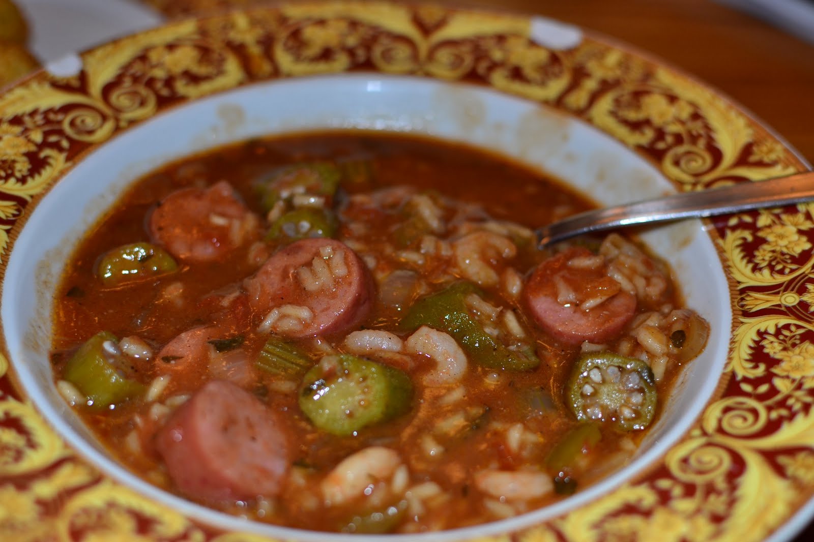 Take It or Leave It Sea Island's Famous Shrimp Gumbo