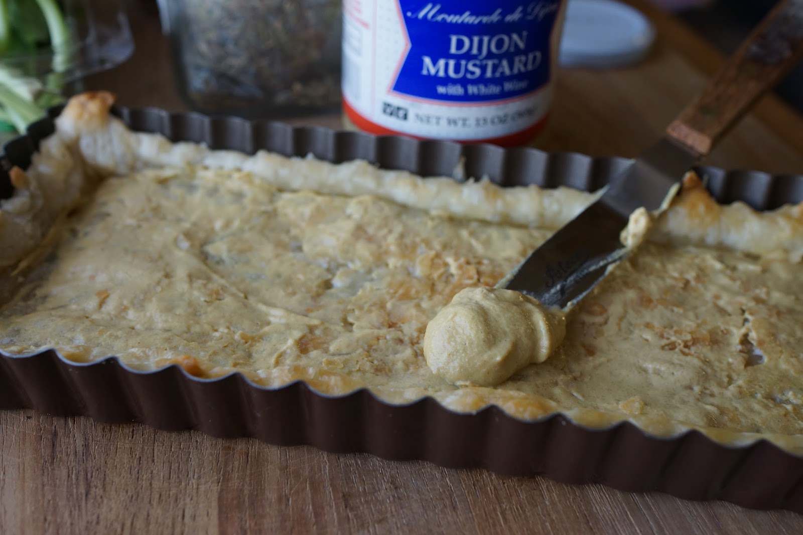 Flan tomato confit tart Chef Rachida