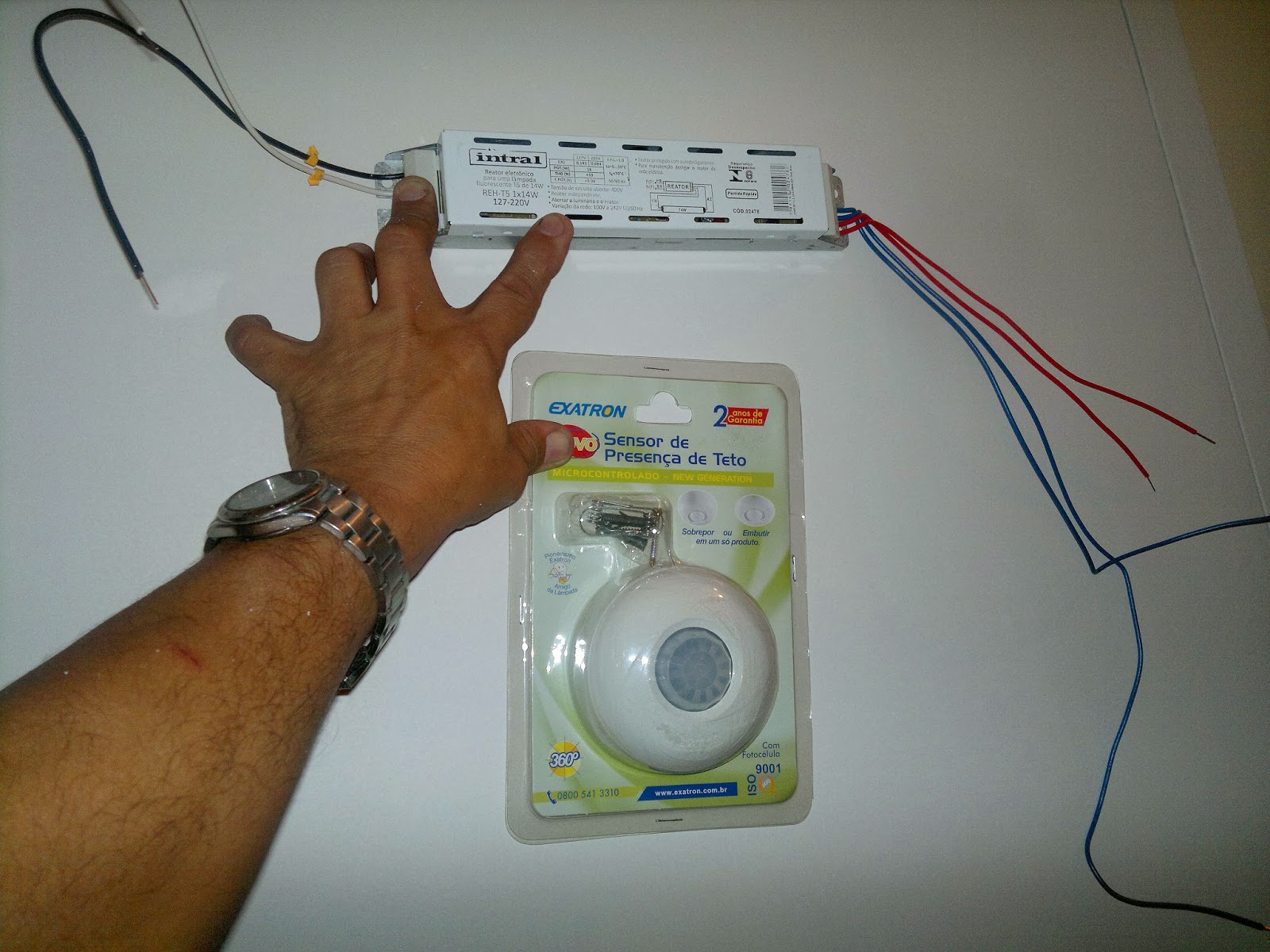 Dicas do Gilson Eletricista: Sensor de presença para acendimento de luz