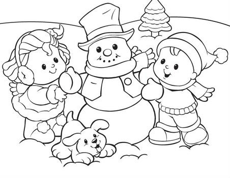 Coloring For Picture Cartoon Kids Fisher Price Coloring
