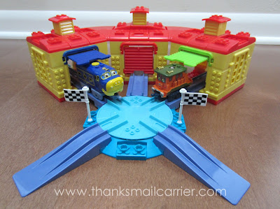 Mega Bloks Chuggington Roundhouse Racing review