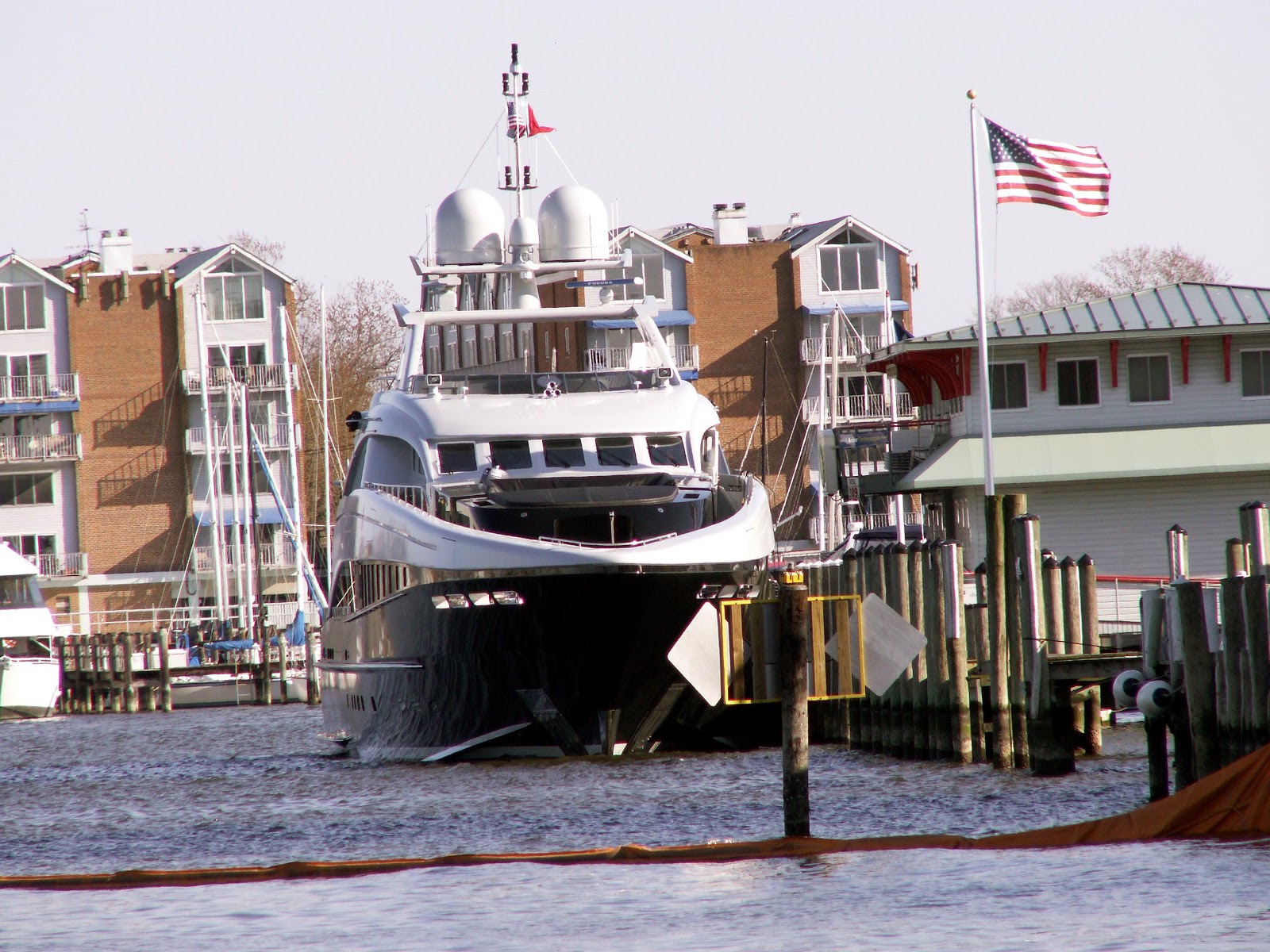 2 Live Freely Photo of the Week 50 The BIG Boat at the City Dock, Annapolis, MD April 2008