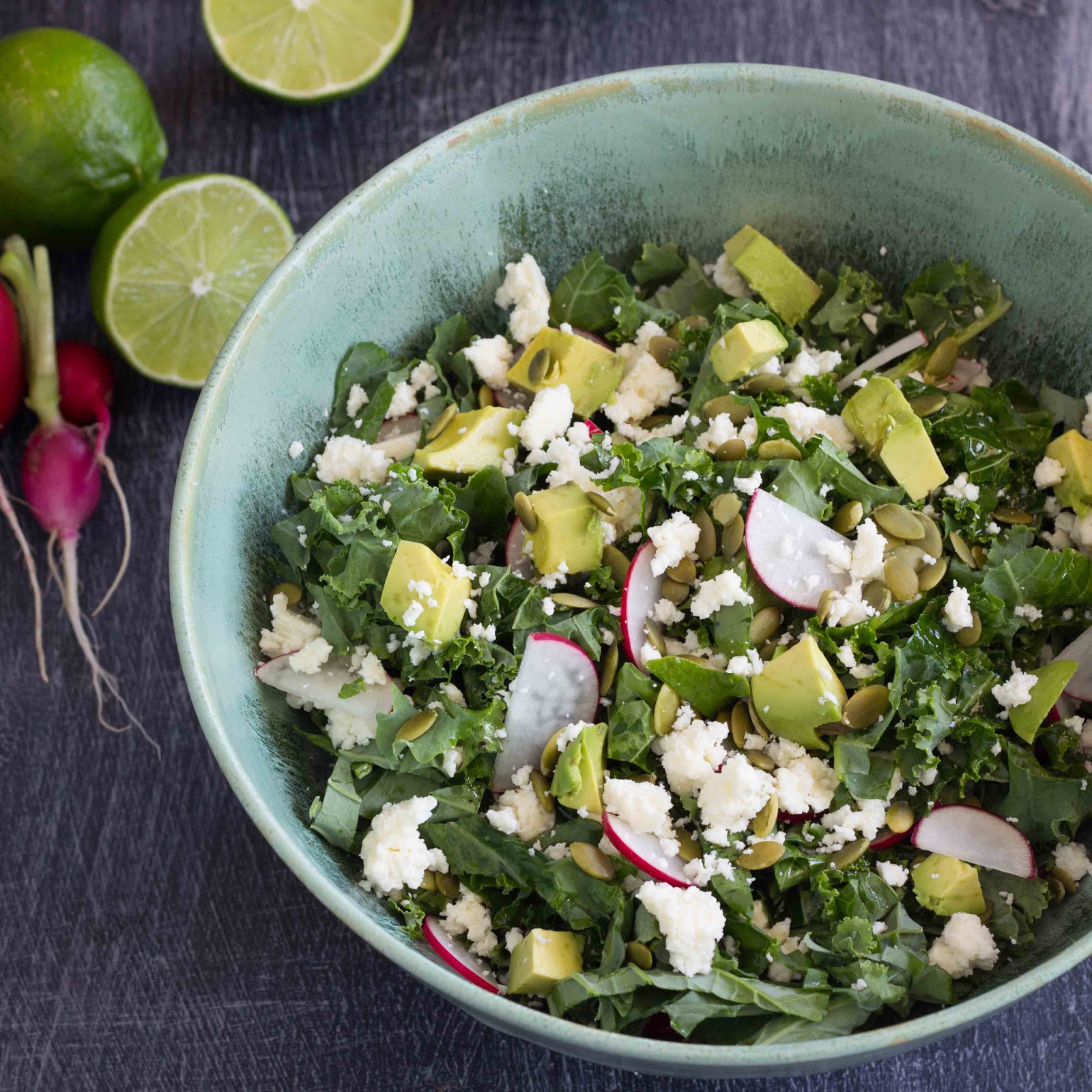 Kid Cultivation Mexican Kale Salad