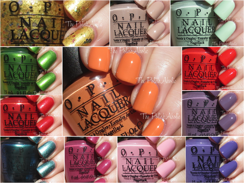 OPI Hawaii Collection Swatches - wide 7