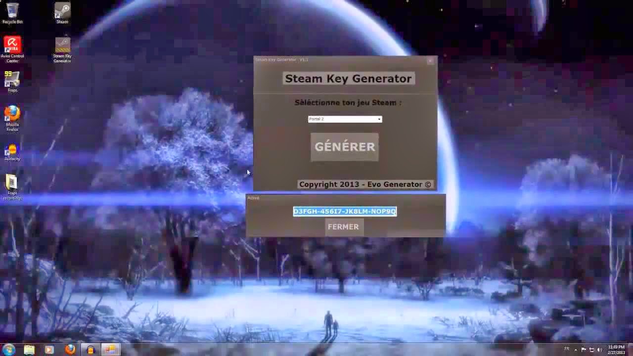 Jeux Steam Gratuit  Générateur de Clé Steam