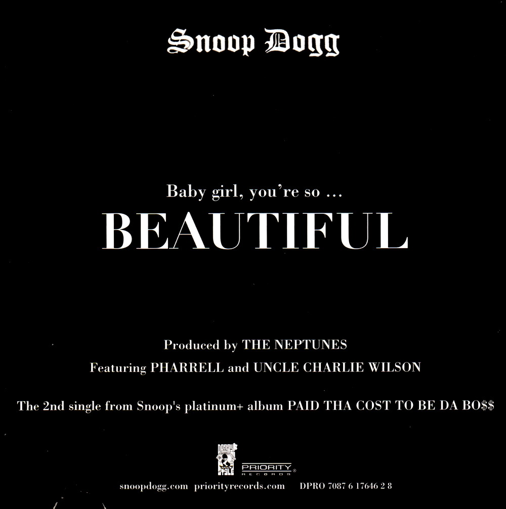 highest level of music Snoop Dogg Feat. Pharrell & Uncle Charlie