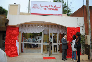 Tunisair Ouagadougou inaugural flight