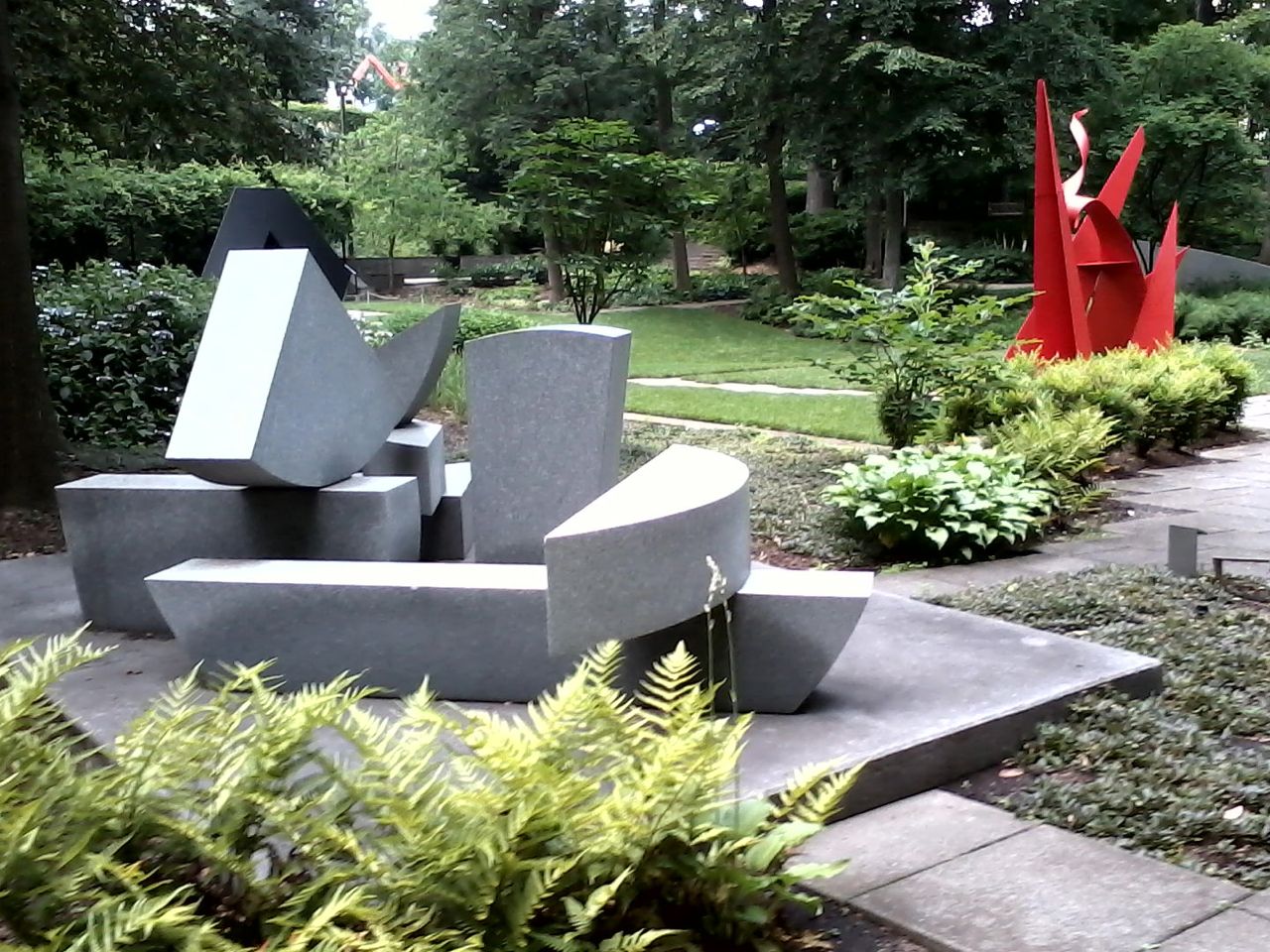 The Zone Sculpture Gardens at the Baltimore Museum of Art