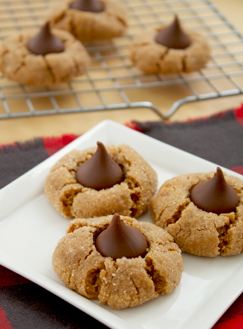 A Less Processed Life What's Baking GlutenFree Peanut Butter Blossoms