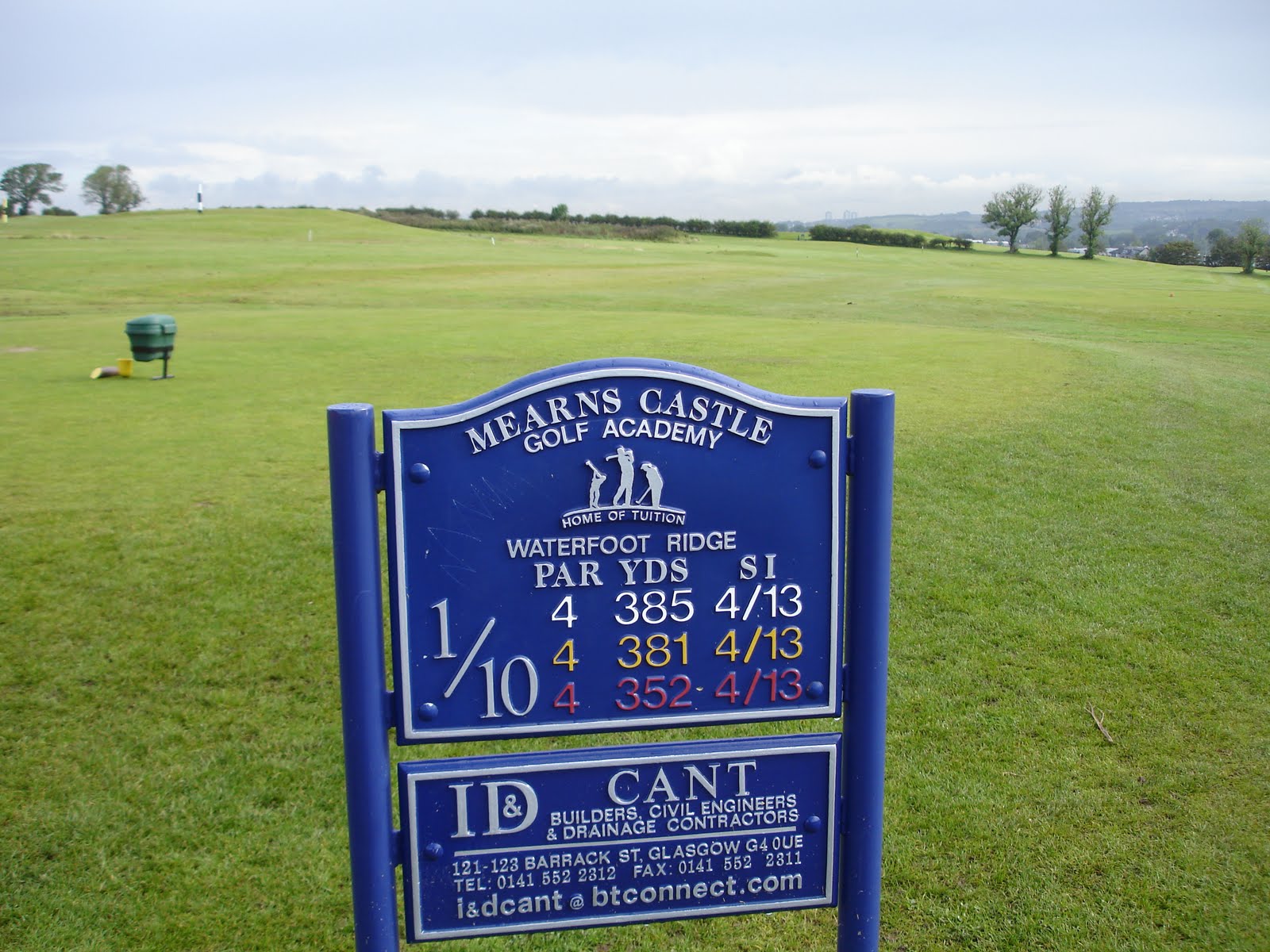 Scottish golf courses all of them Mearns Castle Golf Academy