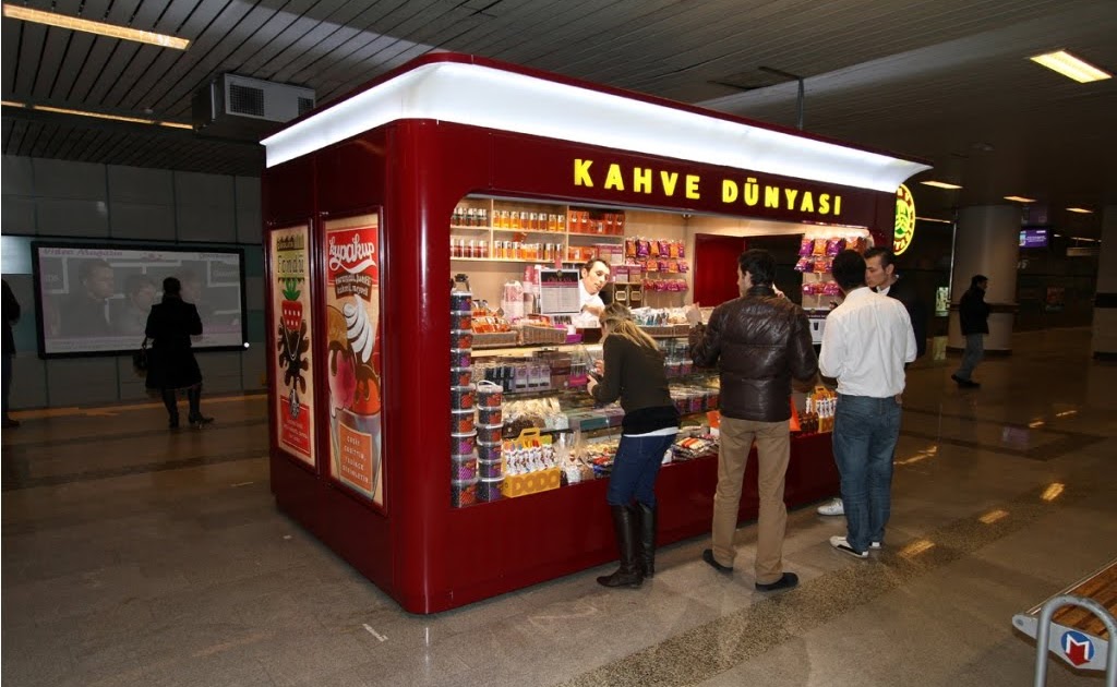 Kendimce Yemek Kahve Dünyası ��Metroda�� 15 İstasyonda