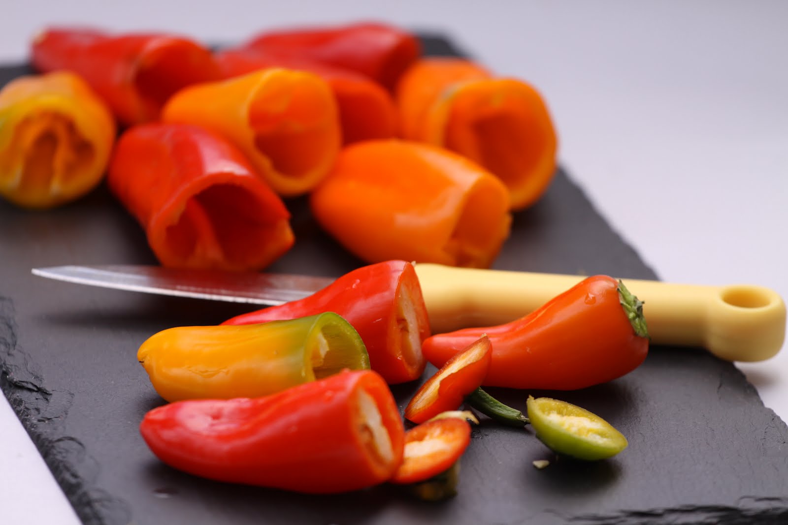 Pots and Frills Sweet Baby PeppersQuinoa Stuffed