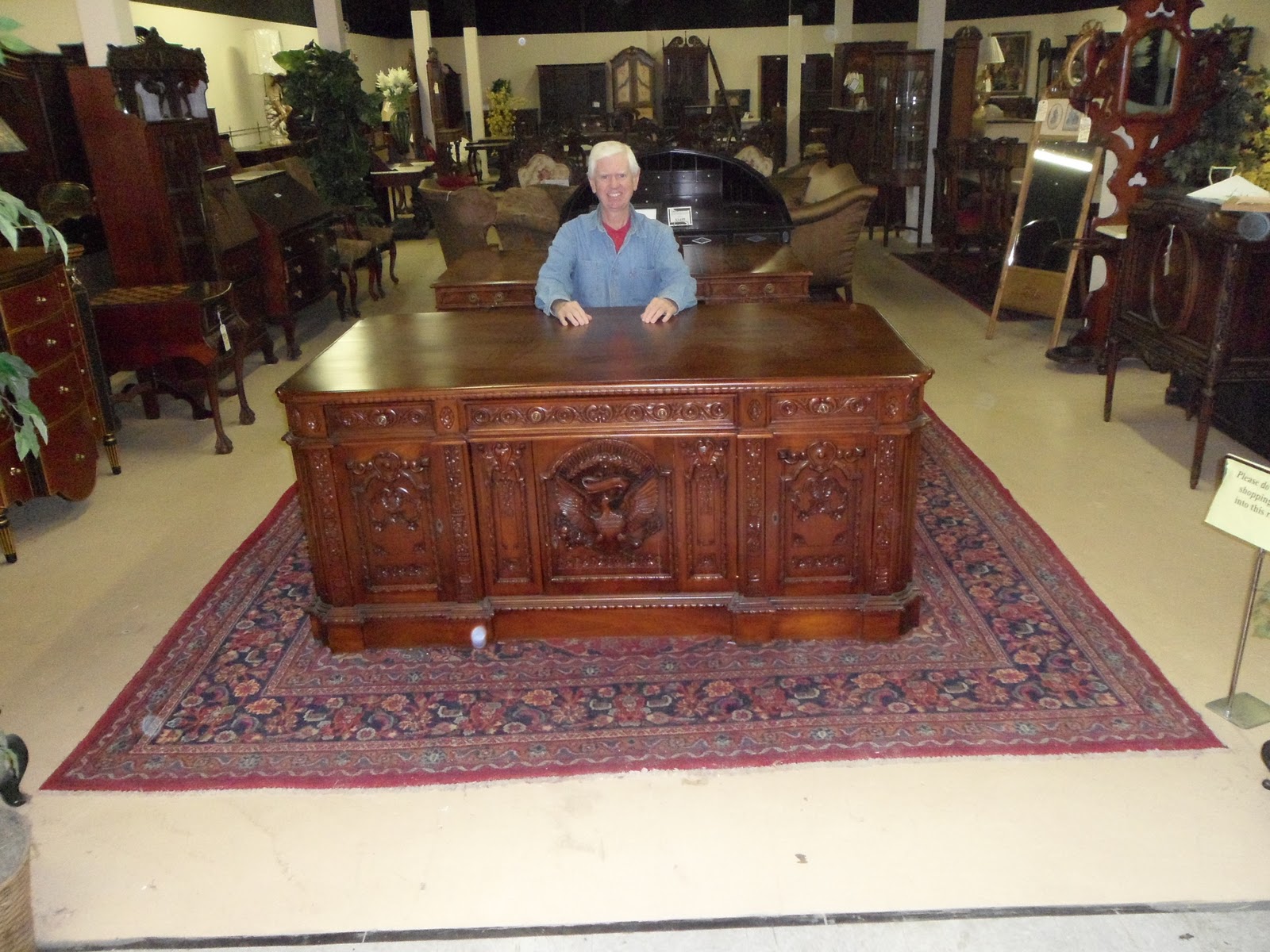 Jfk 50 Jfk 50 Sits At The Resolute Desk