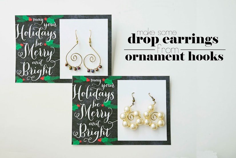 DIY Ornament Hook Earrings Minted Strawberry